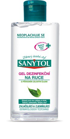 Sanytol dezinfekční gel 75ml | Čistící, dezinf.prostř., dezodoranty - Dezi. přípravky Sanytol dezinfekční gel 75ml | Čistící, dezinf.prostř., dezodoranty - Dezi. přípravky